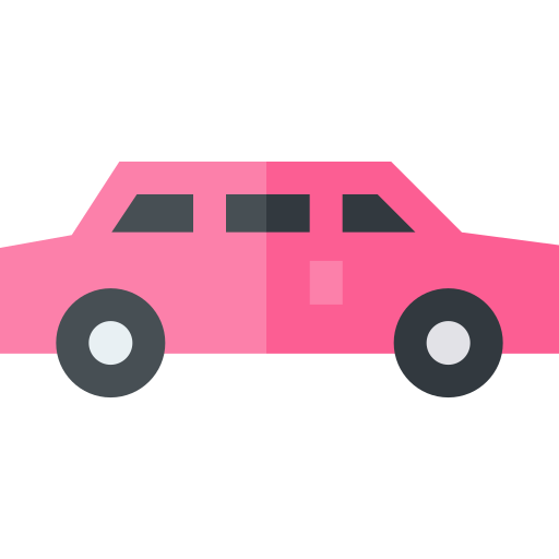 limousine Basic Straight Flat icon