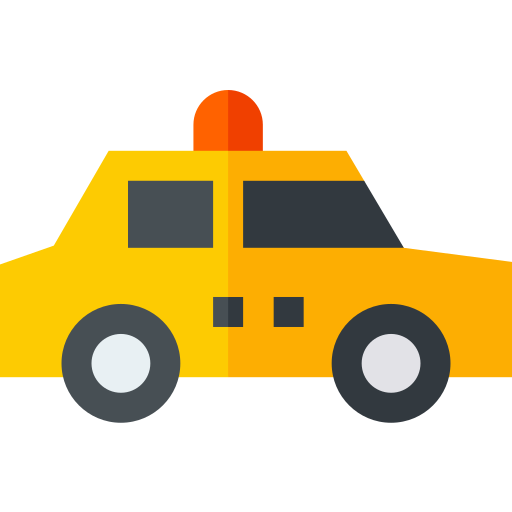 Taxi Basic Straight Flat icono