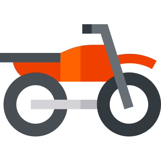 moto-cross Basic Straight Flat icon