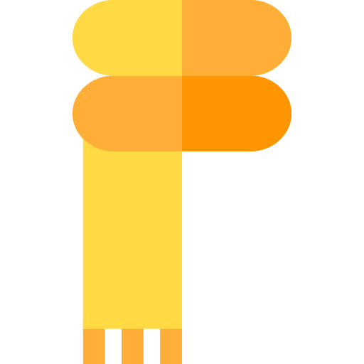 Bufanda Basic Straight Flat icono