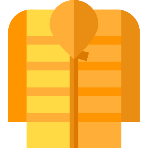anorak Basic Straight Flat ikona