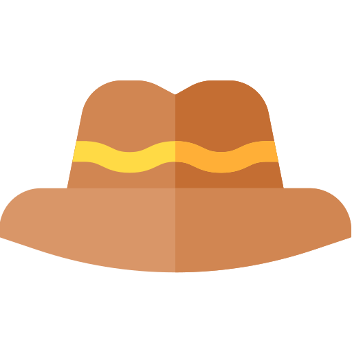 Sombrero Basic Straight Flat icono