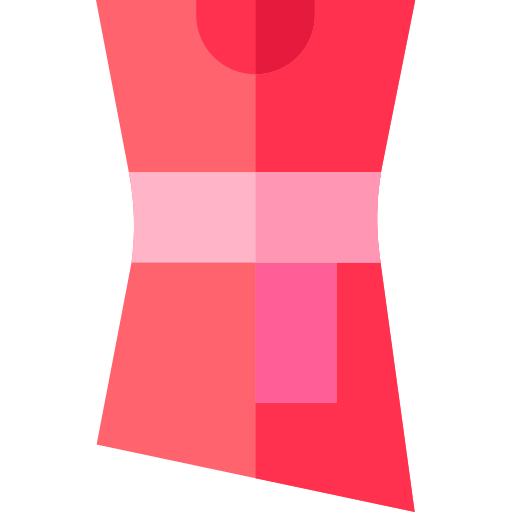 bluse Basic Straight Flat icon