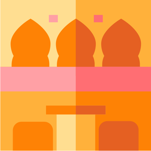 Moroccan table Basic Straight Flat icon