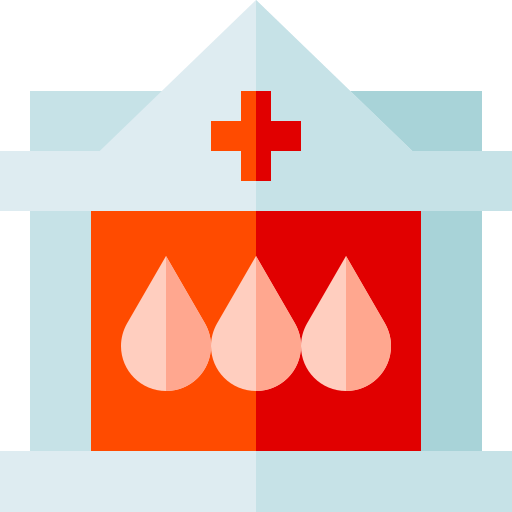 Донорство крови Basic Straight Flat иконка
