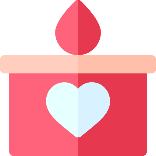 Doação de sangue Basic Rounded Flat Ícone