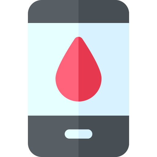 Blood donation Basic Rounded Flat icon