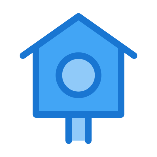 Bird house Deemak Daksina Blue icon