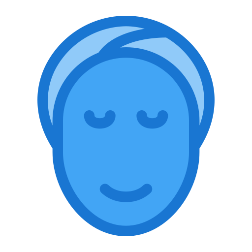 Facial mask Deemak Daksina Blue icon