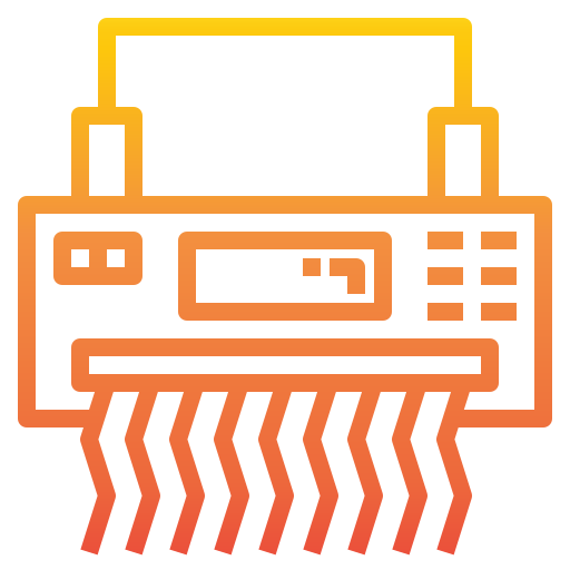 aktenvernichter Catkuro Gradient icon