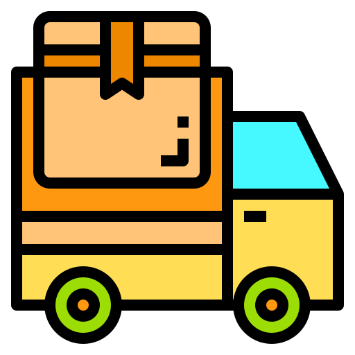 ciężarówka dostawcza Catkuro Lineal Color ikona
