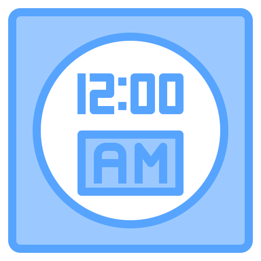 orologio digitale Catkuro Blue icona