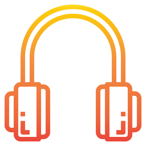 Headphones Catkuro Gradient icon