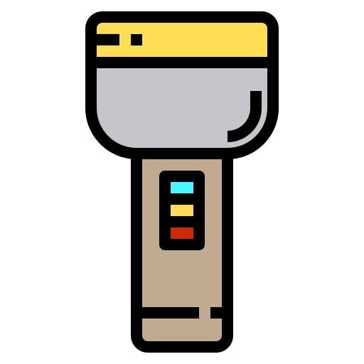 Flashlight Catkuro Lineal Color icon