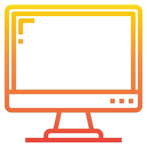 monitor Catkuro Gradient ikona