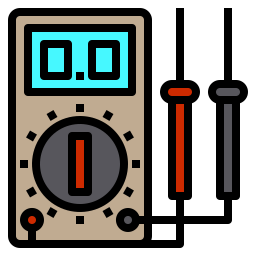 Multimeter Catkuro Lineal Color icon