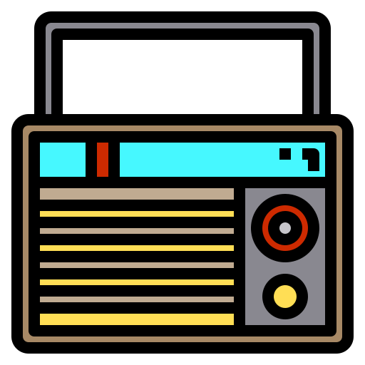 radio Catkuro Lineal Color icoon