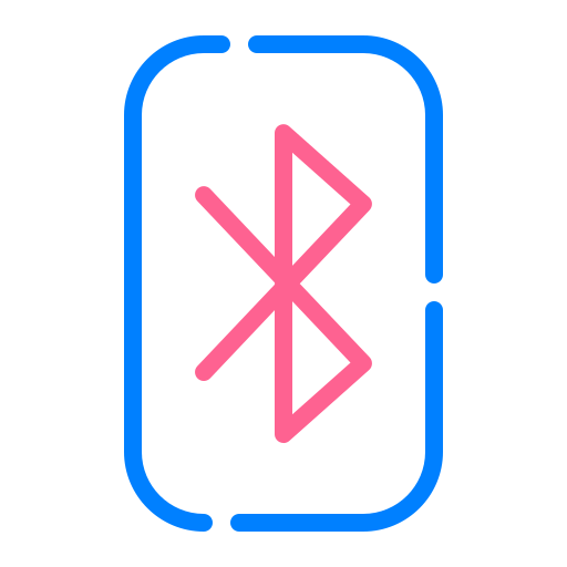 bluetooth Generic color outline icono