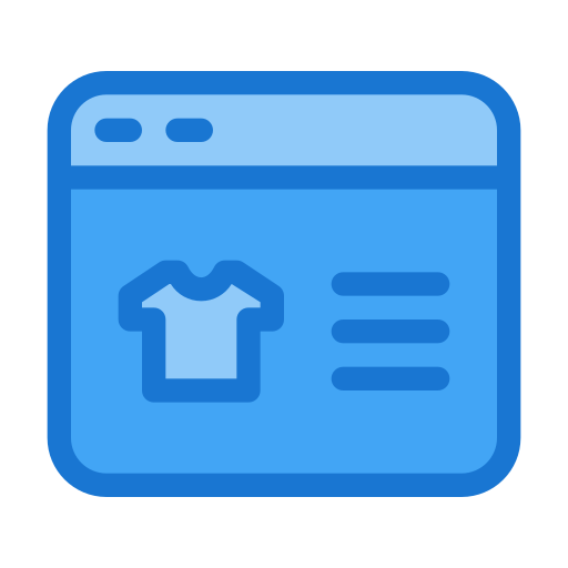 Online shopping Deemak Daksina Blue icon