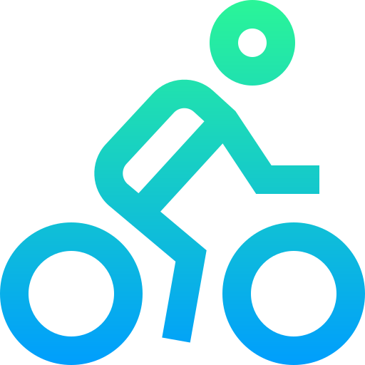 サイクリング Super Basic Straight Gradient icon