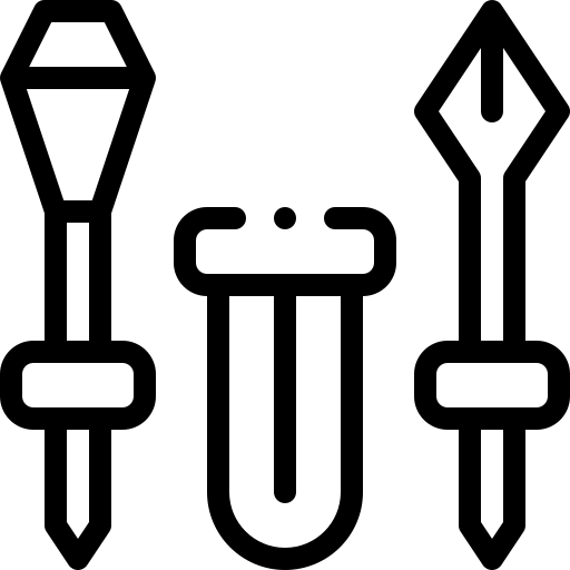 cacciavite Detailed Rounded Lineal icona