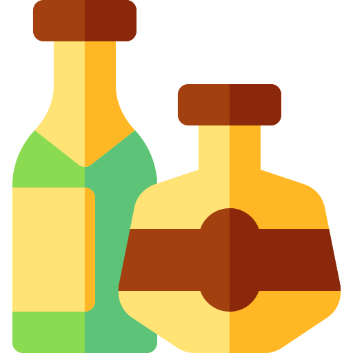 Liquor Basic Rounded Flat icon
