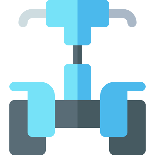 tretroller Basic Rounded Flat icon