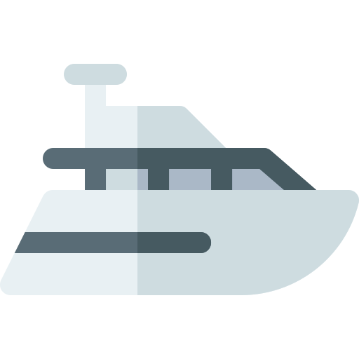 ヨット Basic Rounded Flat icon