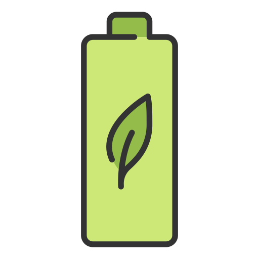 Green energy MaxIcons Lineal color icon