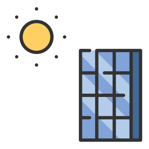 Solar cell MaxIcons Lineal color icon