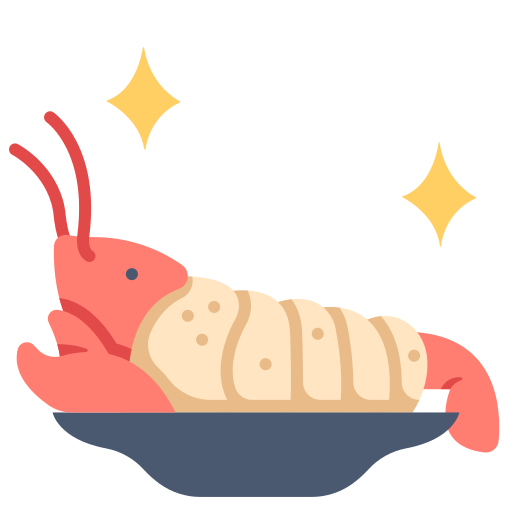 Lobster MaxIcons Flat icon