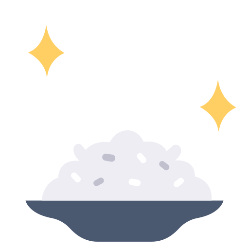 Rice bowl MaxIcons Flat icon