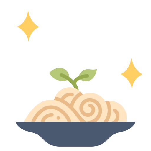 espaguetis MaxIcons Flat icono