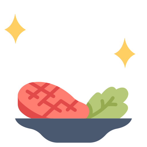 Steak MaxIcons Flat icon