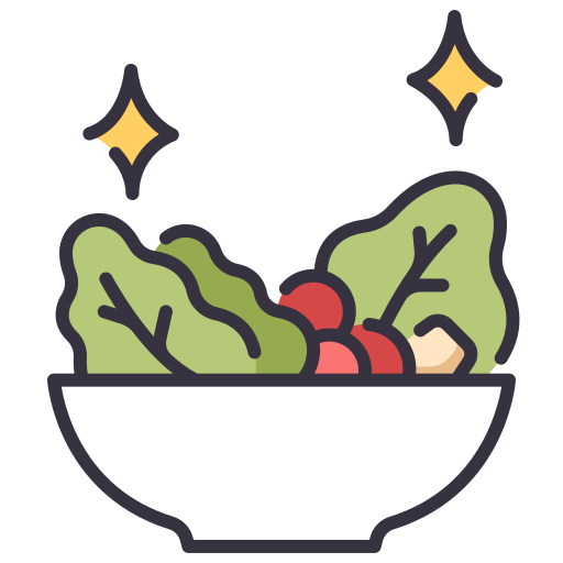 Salad MaxIcons Lineal color icon