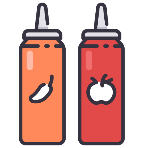 Sauce MaxIcons Lineal color icon