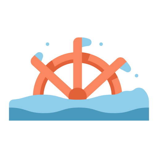 Water mill MaxIcons Flat icon
