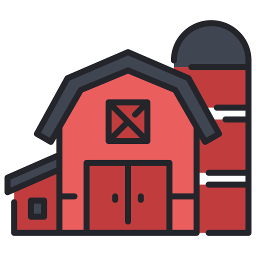 Barn MaxIcons Lineal color icon