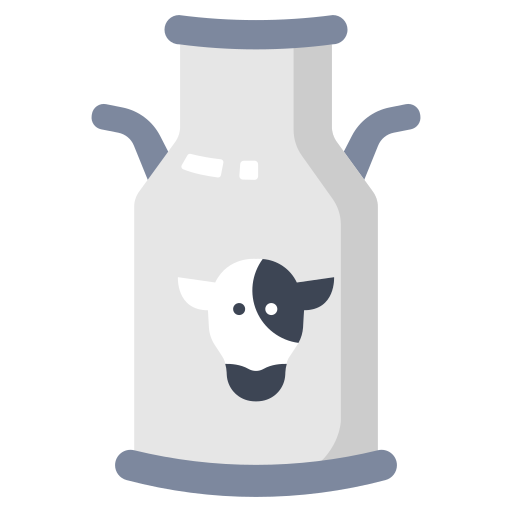 serbatoio del latte MaxIcons Flat icona