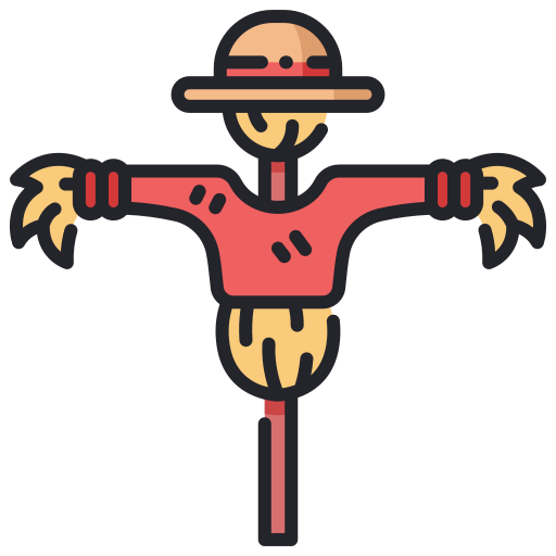 Scarecrow MaxIcons Lineal color icon