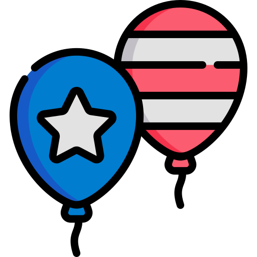 luftballons Kawaii Lineal color icon