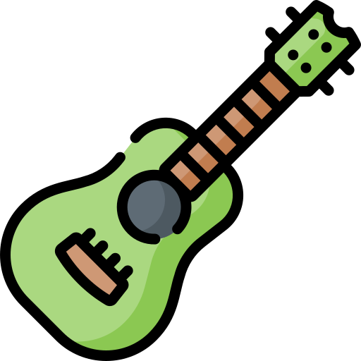 ukelele Special Lineal color icono