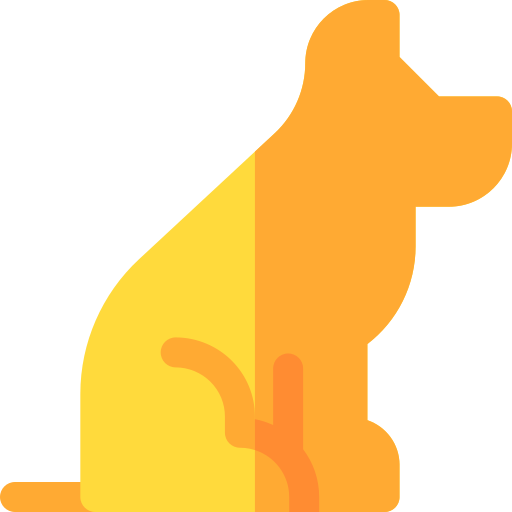 hund Basic Rounded Flat icon