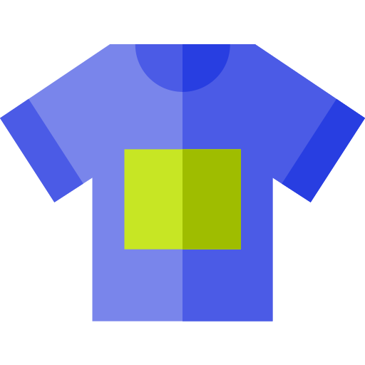 티셔츠 Basic Straight Flat icon
