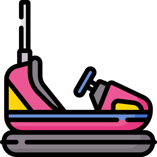 autoscooter Special Lineal color icon