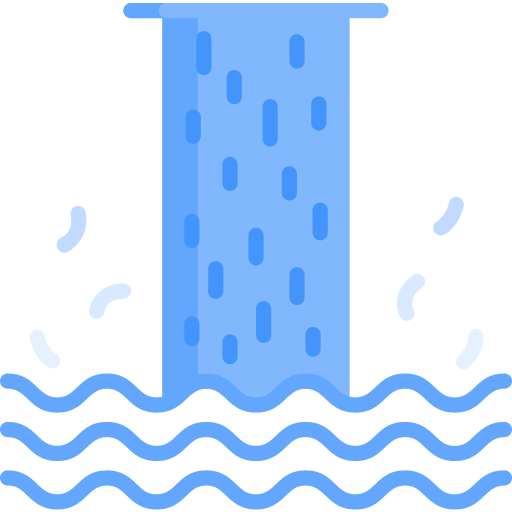 wasserfall Special Flat icon