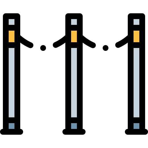 zaun Detailed Rounded Lineal color icon