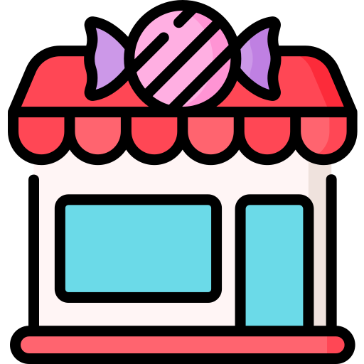 sklep ze słodyczami Special Lineal color ikona