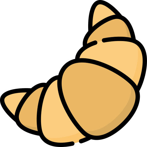 Croissant Special Lineal color icon