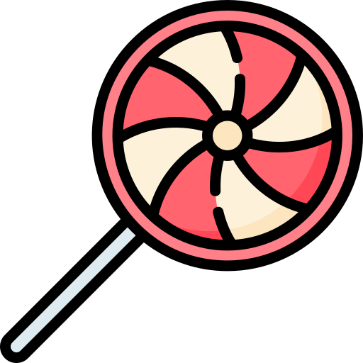 Piruleta Special Lineal color icono
